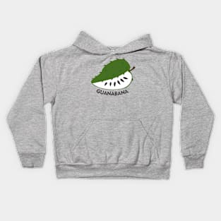 Soursop Fruit Puerto Rico Caribbean Tropical Latino Food Kids Hoodie